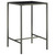 5 Piece Patio Bar Set with Cushions Poly Rattan Gray A949-3064831