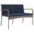 Garden set Grey Poly Rattan A949-42025106