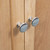 Corner Cabinet 31.4"x13.1"x30.7" Solid Oak Wood A949-247039