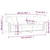 3-Seater Sofa with Throw Pillows Light Gray 70.9" Velvet A949-3200955