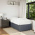 Bed Frame without Mattress Dark Gray Twin XL Velvet A949-3285063