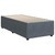 Bed Frame without Mattress Dark Gray Twin XL Velvet A949-3285063