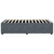 Bed Frame without Mattress Dark Gray Twin XL Velvet A949-3285063