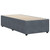 Bed Frame without Mattress Dark Gray Twin XL Velvet A949-3285063