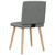 Dining Chairs 4 pcs Dark Gray Fabric A949-3315275