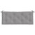 Garden Bench Cushion Gray 47.2"x(19.7"+19.7")x2.8" Oxford Fabric A949-315005