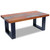 Coffee Table Teak Resin 39.4"x19.7 A949-243467