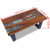 Coffee Table Teak Resin 39.4"x19.7 A949-243467