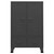 Industrial Wardrobe Anthracite 26.4"x13.8"x42.1" Steel A949-339612