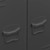 Industrial Wardrobe Anthracite 26.4"x13.8"x42.1" Steel A949-339612