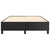 Box Spring Bed Frame Black Faux Leather (US/AU Only) A949-3121075