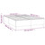Box Spring Bed Frame Black Faux Leather (US/AU Only) A949-3121075