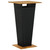 3 Piece Patio Bar Set with Cushions Poly Rattan Black A949-3064856