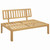 Middle Sofa Unit Light Acacia and Dark Grey Acacia Wood A949-3418153