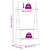 Clothes Rack with Shelves 37.8"x17.9"x59.3" Bamboo A949-4008908
