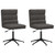 Dining Chairs 2 pcs Black Faux Leather A949-3315405