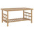 2 Piece Patio Lounge Set with Dark Gray Cushions Bamboo A949-319266