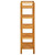 Shoe Rack with 5 Shelves 19.7"x10.6"x39.4" Solid Oak Wood A949-331747