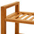 Shoe Rack with 5 Shelves 19.7"x10.6"x39.4" Solid Oak Wood A949-331747