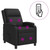 Massage Recliner Black Faux Leather A949-42034861