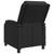 Massage Recliner Black Faux Leather A949-42034861