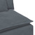 Modular Sofa with Cushions Dark Gray A949-3321100
