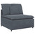 Modular Sofa with Cushions Dark Gray A949-3321100