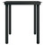 7 Piece Patio Dining Set with Cushions Black A949-3099428
