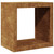Firewood Rack 23.6x15.7x23.6" Weathering Steel A949-851009