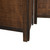 Room Divider 4 Panels Dark Brown Solid Wood Paulownia A949-358707