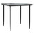 5 Piece Patio Dining Set with Cushions Black and Gray Poly Rattan A949-3185126