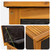 Garden Storage Box 88 L Solid Acacia Wood A949-42002708