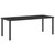 Garden Dining Set 9 pcs Black Powder-Coated Steel A949-3379386