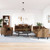 3 Piece Sofa Set with Pillows Brown Velvet A949-3209256