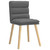 Dining Chairs 2 pcs Dark Gray Fabric A949-4101294
