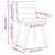 Dining Chairs 2 pcs Dark Gray Fabric A949-4101294