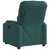 Electric Massage Recliner Chair Dark Green Fabric A949-3206072