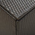 Patio Storage Box Poly Rattan 70.9"x35.4"x27.6" Brown A949-46478