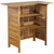 5 Piece Patio Bar Set Solid Wood Acacia A949-3116001