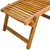 Deck Chair with Footrest Solid Acacia Wood A949-41806