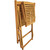 Deck Chair with Footrest Solid Acacia Wood A949-41806