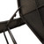 Double Sun Lounger with Cushions Black Poly Rattan A949-368098