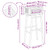 Garden Planter With Holder Natural 19.69 x 14.96 x 44.88 in A949-42028233