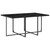 7 Piece Patio Dining Set with Cushions Black Poly Rattan A949-3211446