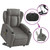 Stand up Massage Recliner Chair Dark Gray Fabric A949-3206011
