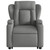 Stand up Massage Recliner Chair Dark Gray Fabric A949-3206011