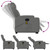 Stand up Massage Recliner Chair Dark Gray Fabric A949-3206011