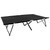 Two Person Folding Sun Lounger Black Steel A949-47760