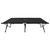 Two Person Folding Sun Lounger Black Steel A949-47760