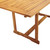 7 Piece Patio Dining Set Solid Wood Acacia and Textilene A949-3279278